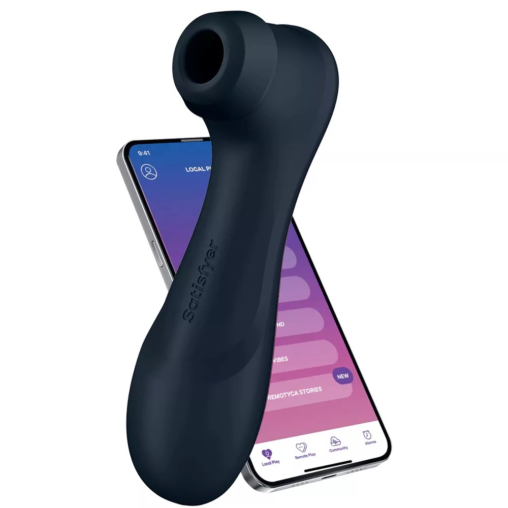Satisfyer Pro 2 Luchtdruk Vibrator (Met App Control) - Donkergrijs
