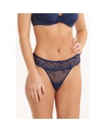 LingaDore Daily Lace String - Navy