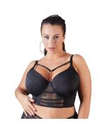 Curves Voorgevormde Longline BH - Zwart