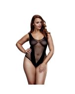 Fishnet Jacquard V Body - Queen size voor