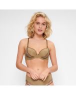 LingaDore Shades of Olive Uni-fit BH voorkant