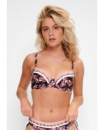 LingaDore Bikini Top Paisley Print model voorkant