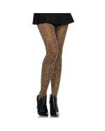 Schitterende Glitter Panty - Zwart / Goud