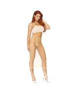 Crystalized Fishnet Multidress - Nude