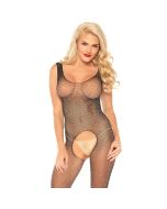 Sparkly Kruisloze Bodystocking