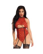 Panter Print Body - Rood