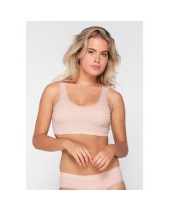 LingaDore Daily Soft Top - Pale Blush voorkant