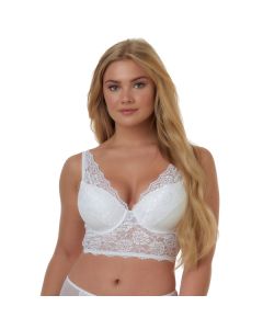 After Eden Fabienne Longline BH - Wit model voor