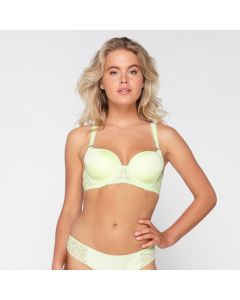 LingaDore Butterfly Uni-Fit BH - Groen model voorkant