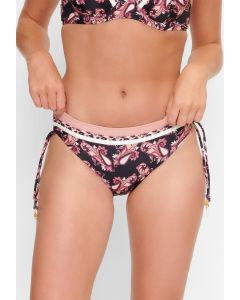 LingaDore Slip Paisley Print model voor