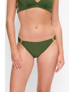 LingaDore Bikini Slip Groen model voorkant