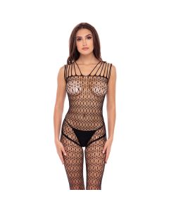 Neo Geo Kruisloze Bodystocking voorkant