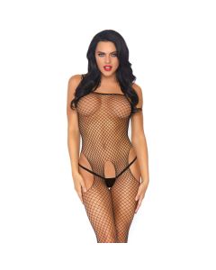 Seamless Industrial Net Bodystocking voorkant