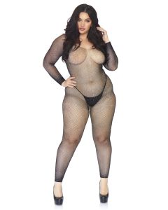 Crystalized Net Bodystocking +