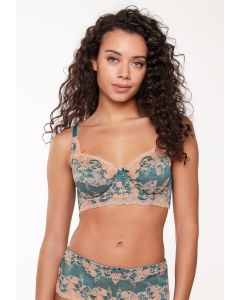 LingaDore Bustier - Turquoise/Sand