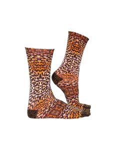 Sock My Leopard Skin - Dames Sokken zijkant
