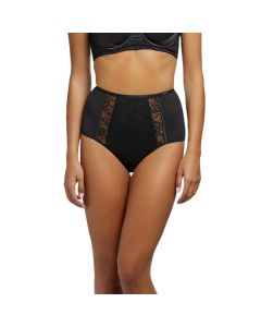 Sapph Jasmine Hoge Slip - Zwart voorkant slip