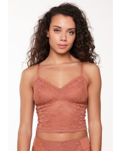 LingaDore Triangle Bralette - Ginger Bread