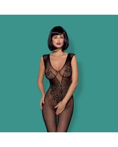 N112 Bodystocking Zwart