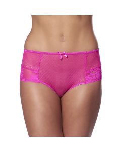 Elegante Slip Met Open Achterkant - Roze