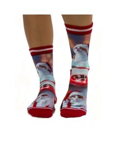 Sock My Christmas Animals - Dames Sokken voorkant