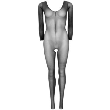 Leg Avenue Body met Lange Mouwen - Zwart