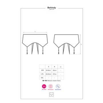 Obsessive Behindy Jarretel Slip