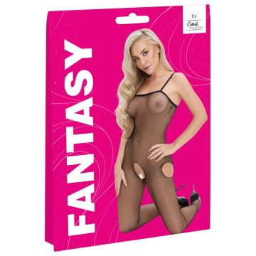 Zwarte Catsuit Ouvert Fantasy by Cottelli