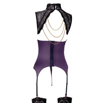 Purple Rain Korset Top Set