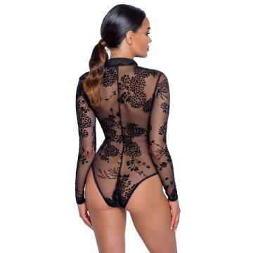 Velvet Floral Powernet Body
