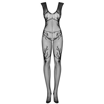 Obsessive Kanten Catsuit F241 - Zwart