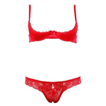 Half Cup Setje Rood
