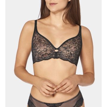 Triumph Amourette Charm BH met Beugel - Zwart