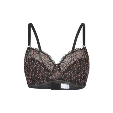 LingaDore Beugel Bh - Zwart/Koper