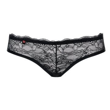 Frivolla Kanten Slip - Zwart