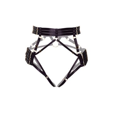 Kinky Diva Luxe Harnas Slip - Zwart