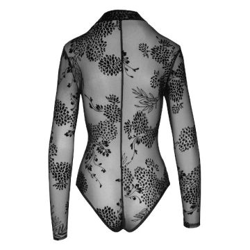 Velvet Floral Powernet Body