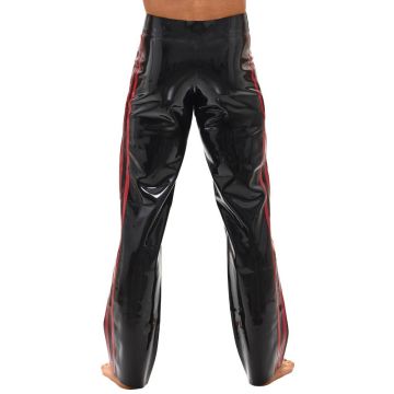 Latex Broek LateX Zwart/Rood