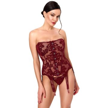 Strapless Hemdje in Corsetstijl Noir Handmade