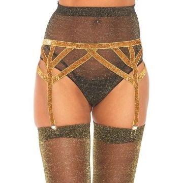 Schitterende Glitter Jarretel - Goud-8887-026-01.jpg