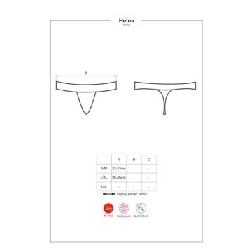 Hetea String - Rood