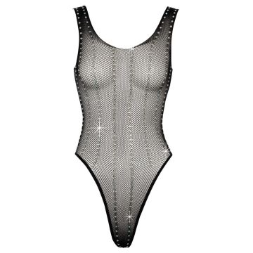 Cottelli Fantasy Glinsterende Body - Zwart