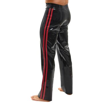 Latex Broek LateX Zwart/Rood