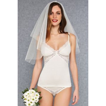 Doreanse Dames Top en Slip - Ecru