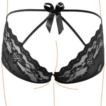 Kanten Slip Open Achterkant