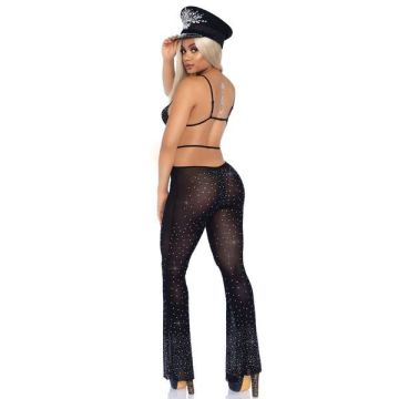 Bikini Top & Flared Pants - Zwart