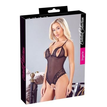 Bonny Kruisloze Body - Zwart