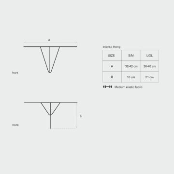 Intensa String Zwart