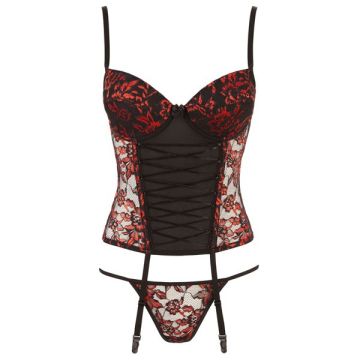 Korset Jarretel Set