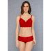 Doreanse Bralette en Hipster Set - Rood Doreanse Bralette en Hipster Set - Rood